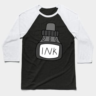 Black Ink Baseball T-Shirt